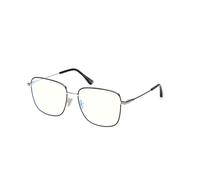 TOM FORD FT6136-B 005 Woman Optical frames Metal Black Squared Normal