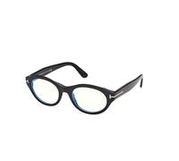 TOM FORD FT6172-B 1 Woman Optical frames Acetate Black Round Normal