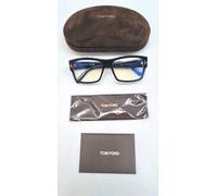 Tom Ford Glasses spectacle frame TF5941-B black, 55 x 16 X 140. Blue Block