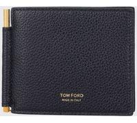 TOM FORD Grained Calfskin Wallet with Money Clip - Size: OS - male