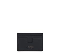 Tom Ford Grained Leather Card Holder - Black - One Size