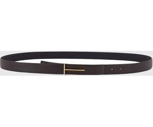 TOM FORD Hammered Leather Reversible Belt - Size: 100 - male