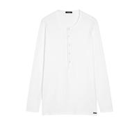 Tom Ford Henley Stretch-cotton top - White - M