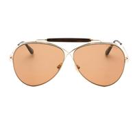 Tom Ford Holden Brown Lens Shiny Rose Gold Sunglasses - One Size