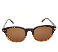 TOM FORD JAMESON Mens Sunglasses TF752 55E 52mm Square Round HAVANA BROWN Ian-02
