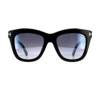 Tom Ford Sunglasses Julie Black Grey Square Gold T FT0685 TF 685 01C 52mm