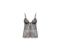 Tom Ford Lace Triangle Top With Elasticized Straps In Black Black M