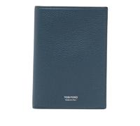 TOM FORD leather bi-fold cardholder - Blue One Size