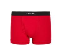 Tom Ford Logo Stretch-cotton Boxer Briefs - Red - M