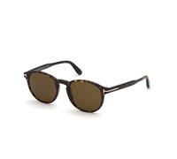 TOM FORD Man FT0834 DANTE 52J Sunglasses Acetate Havana Brown Round Normal