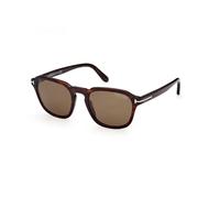 TOM FORD Man FT0931 AVERY 52H Sunglasses Acetate Havana Brown Round Polarized