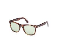 TOM FORD Man FT1099 KEVYN 56N Sunglasses Acetate Havana Green Squared Photochromatic