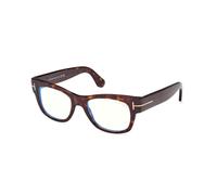 TOM FORD Man FT5040-B 052 Optical frames Acetate Havana Squared Normal