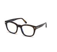 TOM FORD Man FT5542-B 52 Optical frames Acetate Havana Geometric Normal Blue anti light - for PC