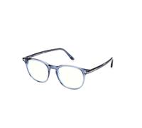 TOM FORD Man FT5832-B 090 Optical frames Acetate Blue Round Normal