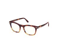 TOM FORD Man FT5870-B 56 Optical frames Acetate Havana Squared Normal
