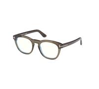 TOM FORD Man FT6081-B 098 Optical frames Acetate Green Round Normal