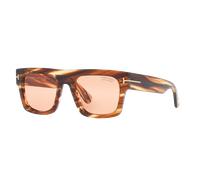 Tom Ford Man Sunglass Fausto - Frame color: Tortoise Blonde, Lens color: Brown