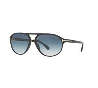 Tom Ford Man Sunglass Ft0447 Jacob - Frame color: Black Shiny, Lens color: Blue Gradient