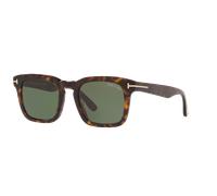 Tom Ford Man Sunglass FT0751 - Frame color: Tortoise, Lens color: Green