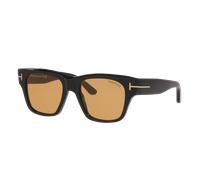 Tom Ford Man Sunglass FT1280 - Frame color: Black Shiny, Lens color: Yellow