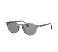 Tom Ford Man Sunglass Prescott-02 - Frame color: Green Light, Lens color: Grey