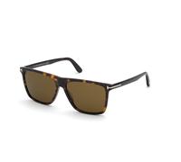 TOM FORD Man TOM FORD FT0832 FLETCHER 52J Sunglasses Acetate Squared Normal