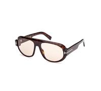TOM FORD Man TOM FORD FT1102 BLAKE-02 52E Sunglasses Acetate Havana Brown Pilot Photochromatic