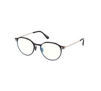 TOM FORD Man TOM FORD FT5866-B 002 Optical frames Metal Black Round Normal