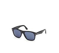 Tom Ford Marlon-02 Square Sunglasses - Black, Black, Men Black