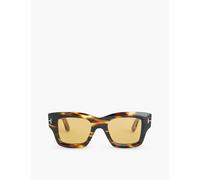 Tom Ford Mens Dark Hava Ft1154 Ilias Square-frame Acetate Sunglasses 1size