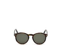 Tom Ford Mens Ian-02 Round Sunglasses, Brown, Men Brown
