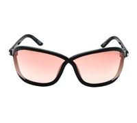 Tom Ford Men's Mirror Velvet Lens Shiny Black Sunglasses Tom Ford Black One Size