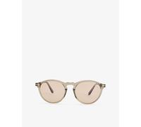 Tom Ford Mens Tom Ford Aurele Acetate Sunglasses Dark Green 1 Size