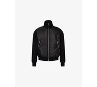 Tom Ford Mens Tom Ford Hybrid-Knit Padded Shell Jacket Black 40