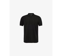 Tom Ford Mens Tom Ford Short-Sleeve Lyocell-Cotton Piquet Polo Shirt Black 42