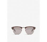 TOM FORD Sunglasses FT0248 HENRY 52A Dark havana smoke Man