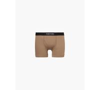 Tom Ford Mens Walnut Branded Waistband Stretch-cotton Boxer Briefs Xs