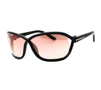 Tom Ford Mirror Velvet Lens Shiny Black Sunglasses - One Size