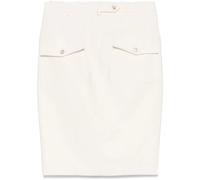 TOM FORD patch-pockets midi skirt - White 42