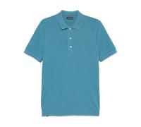 TOM FORD piqué-weave polo shirt - Blue 52