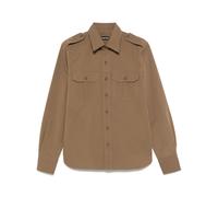 TOM FORD poplin shirt - Brown 39-43