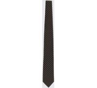 TOM FORD Pure Mulberry Silk Tie with Polka Dot Pattern - Size: OS - male