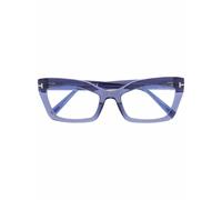 TOM FORD Woman FT5766-B 78 Optical frames Acetate Lilac Cat Eye Normal