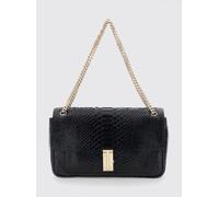 TOM FORD Python Print Calfskin Shoulder Bag with Monogram