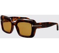 TOM FORD Rectangular Cat-Eye Acetate Sunglasses - Size: 52 - female