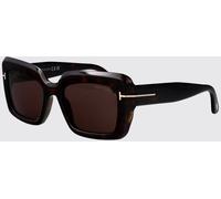 TOM FORD Rectangular Cat-Eye Acetate Sunglasses - Size: 52 - female