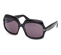 TOM FORD Sunglasses FT1155 REN 01A Black smoke Woman
