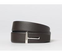 TOM FORD Reversible Pebbled Leather Monogram Buckle Belt - Size: 105 - male