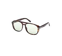 Tom Ford ROSCO FT 1022 DARK HAVANA/GREEN 58/16/140 unisex Sunglasses